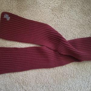 Abercrombie Maroon scarf.